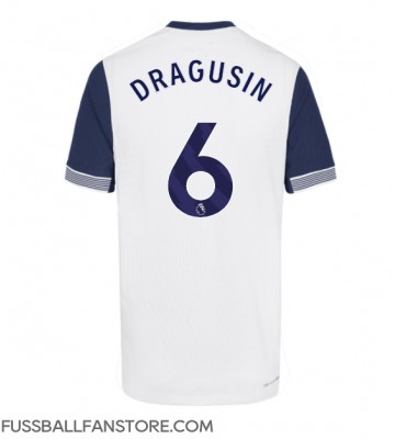 Tottenham Hotspur Radu Dragusin #6 Replik Heimtrikot 2024-25 Kurzarm